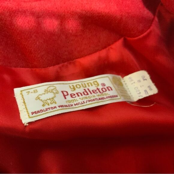 YOUNG PENDLETON VINTAGE WOOL BUTTON BLAZER JACKET - Picture 13 of 14